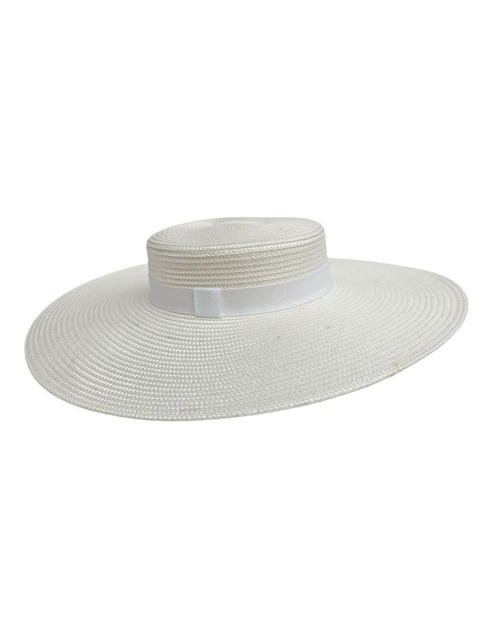 Gregory Ladner Ghrf306M White Fascinator Fascinator in White