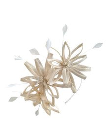 Gregory Ladner Ghrf001M Ivory Fascinator Fascinator in Ivory