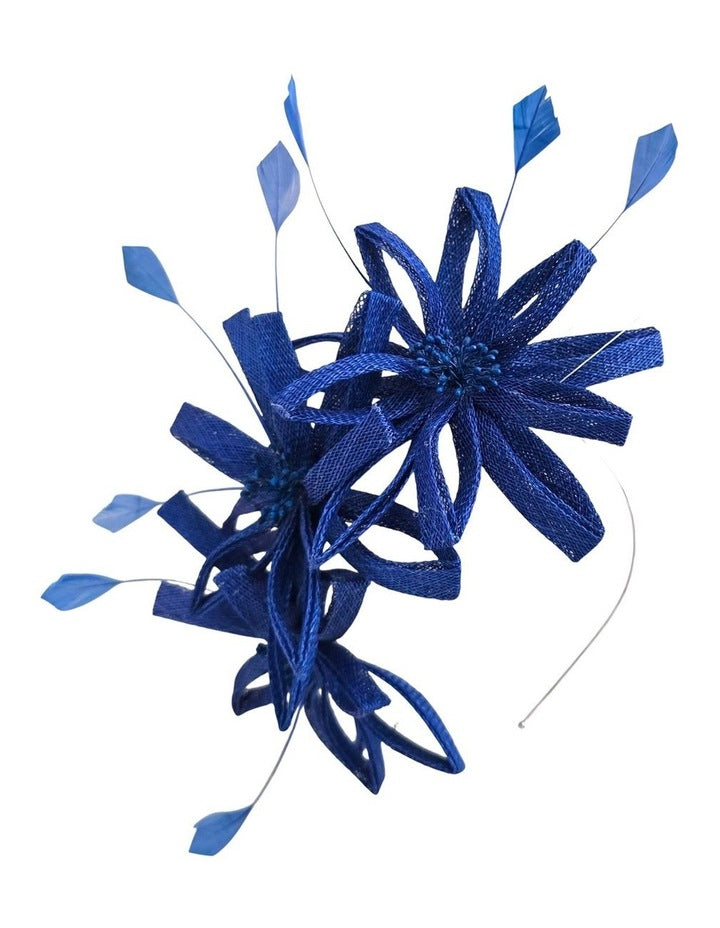 Gregory Ladner Ghrf001M Blue Fascinator Fascinator in Blue