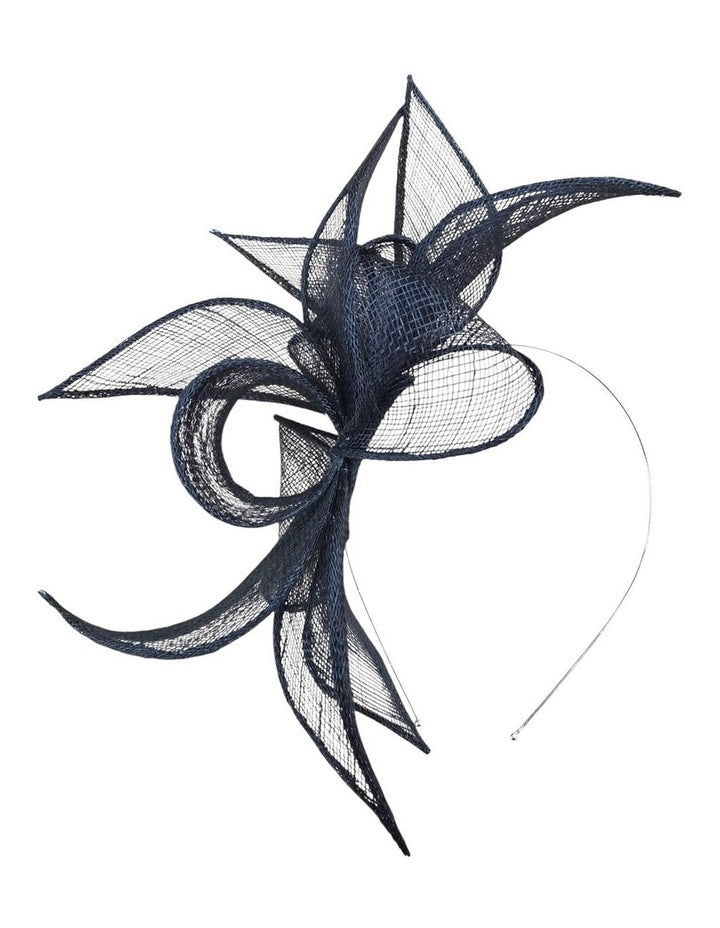 Gregory Ladner Ghrf003M Navy Fascinator Fascinator in Navy