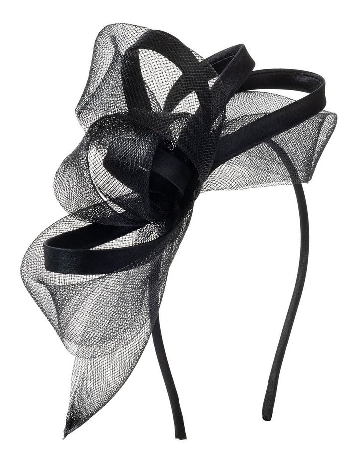 Gregory Ladner Ghrf209M Black Fascinator Fascinator in Black