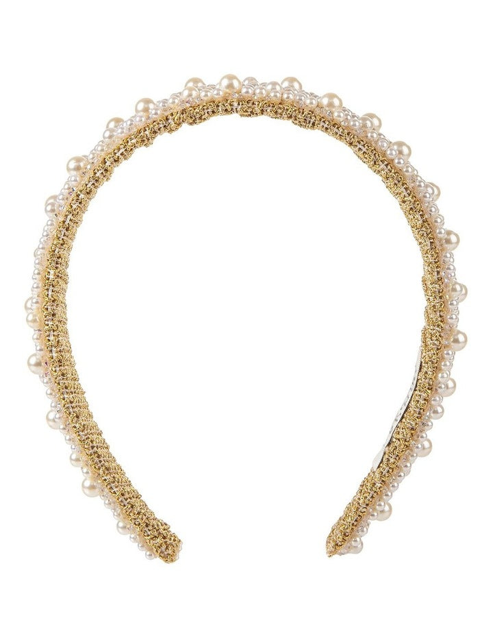 Gregory Ladner Ghrf210M Pearl/Gold Hair Accessory Hair Accessory in Pearl/Gold