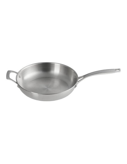 Essentials 3-Ply Frypan 2 Piece Set Uncoated 24/28cm