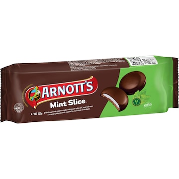 Arnott's Mint Slice Chocolate Biscuits 200g