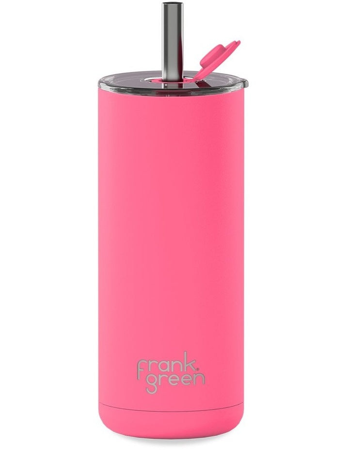 24oz/710ml Big Chill Reusable Cup with Straw Bubblegum