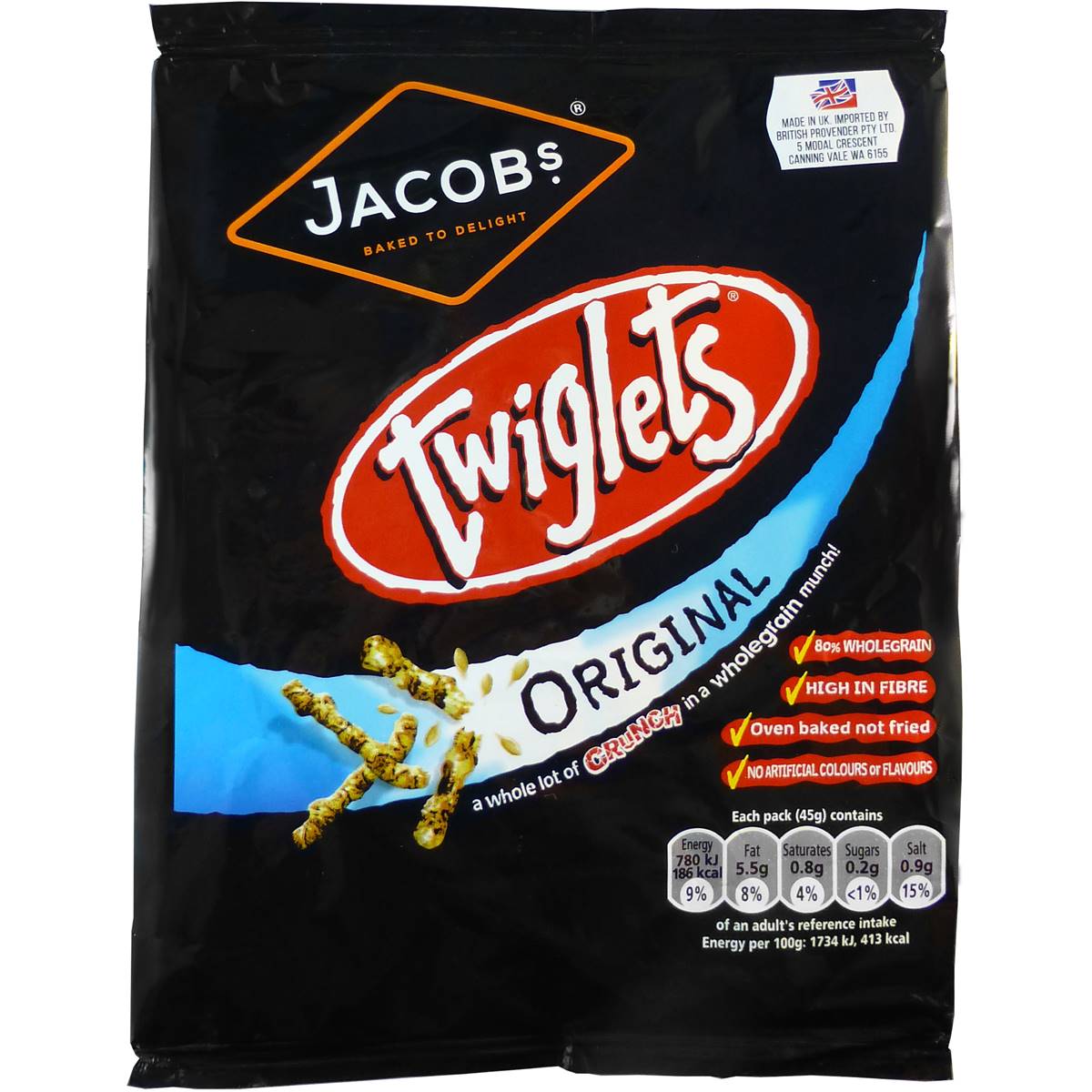 Jacobs Snacks Original Twiglets 45g