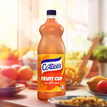 Cottee's Fruit Cup Cordial with 40% Fruit Juice 1L