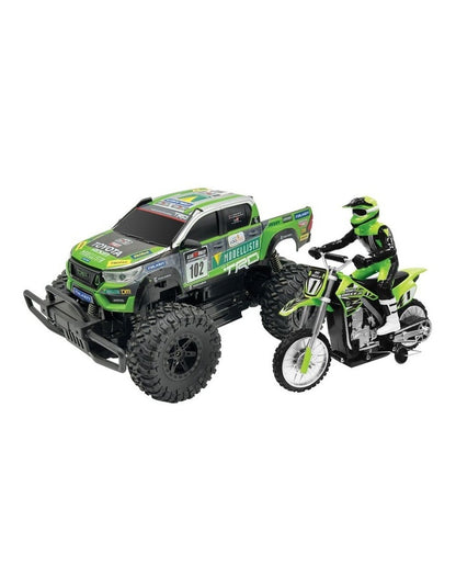 Toyota Hilux and Dirt Maxx Motorbike Set