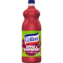 Cottee's Apple & Raspberry Cordial With 40% Fruit Juice 1L
