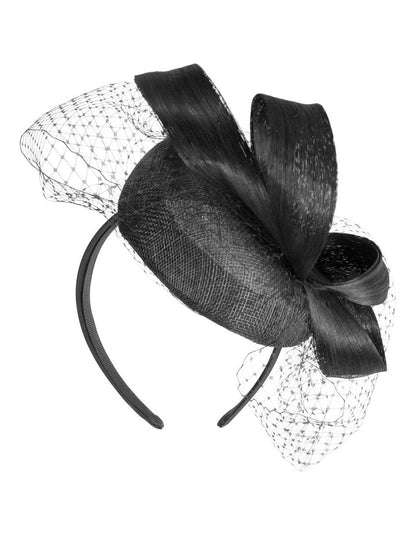Fillies S339 Black Fascinator Fascinator in Black