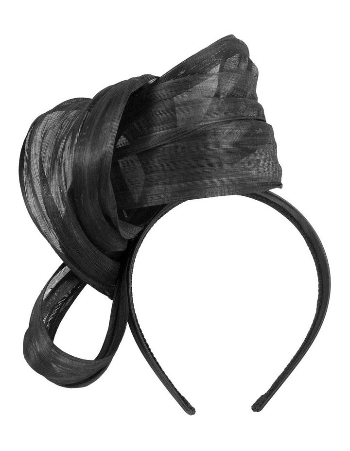 Fillies S347 Black Fascinator Fascinator in Black