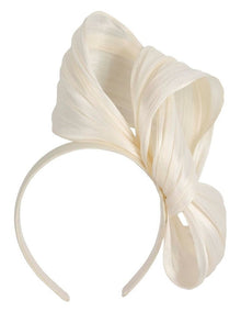 Fillies S347 Cream Fascinator Fascinator in Cream