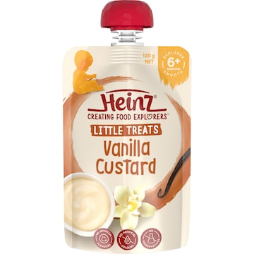 Heinz Baby Food 6+ Months Vanilla Custard 120g