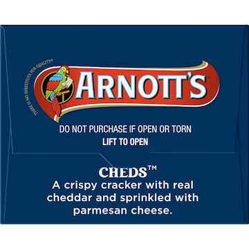 Arnott's Cheds Cheese Crackers 250g