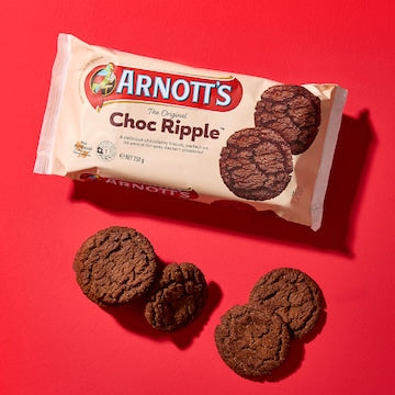 Arnott's Choc Ripple Plain Biscuits 250g