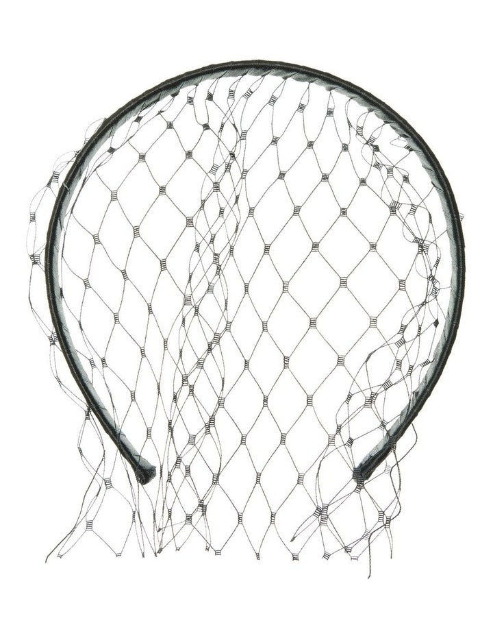 Fs340 Lucia Veil Black Hair Accessory Hair Accessory in Black