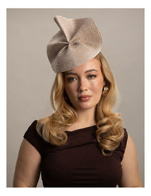 Fs315 Zaria Nude Fascinator Fascinator in Nude