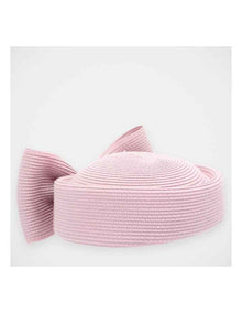 Fs1154 Tara Pillbox Hat Fascinator in Dusty Pink