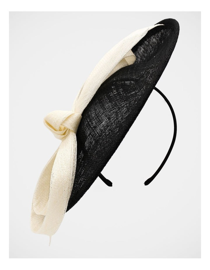 Fs1246 Bonnie Fascinator in Black