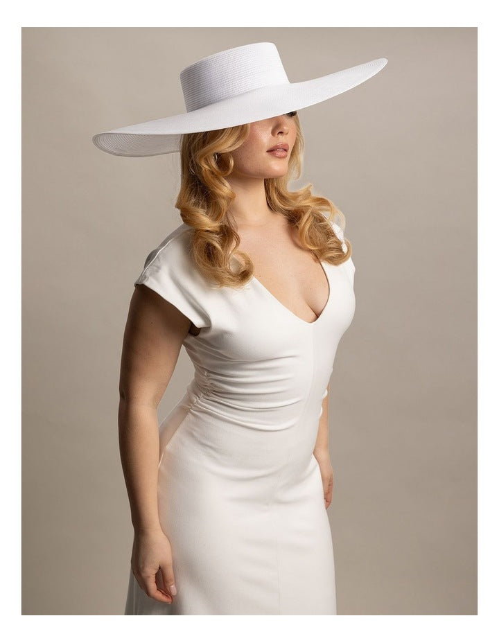 Hm761 Savannah Racewear Hat in White