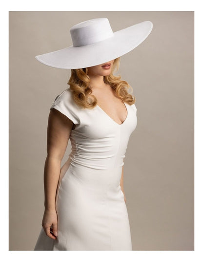 Hm761 Savannah Racewear Hat in White