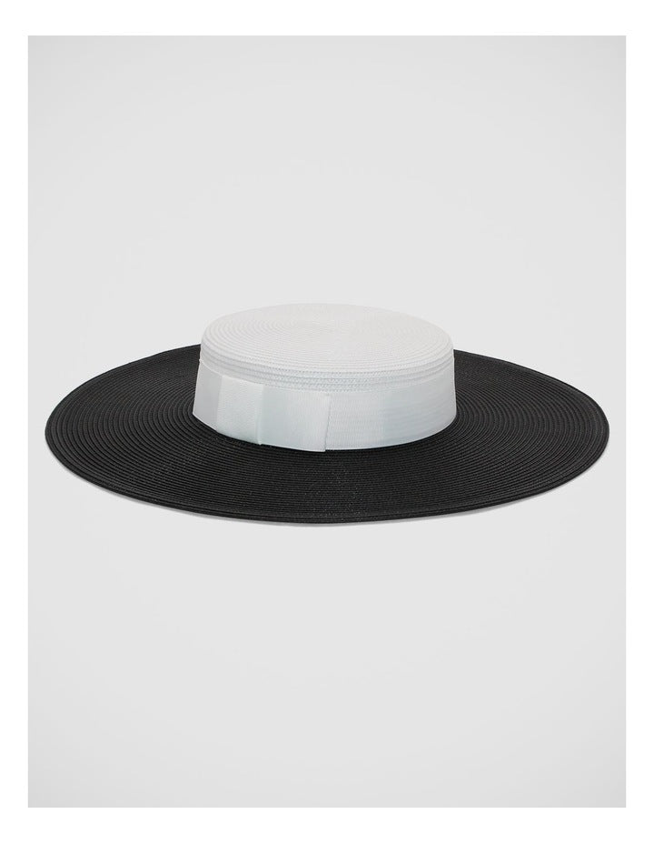 Hm1008 Domino Racewear Hat in Blackwhite