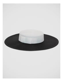 Hm1008 Domino Racewear Hat in Blackwhite