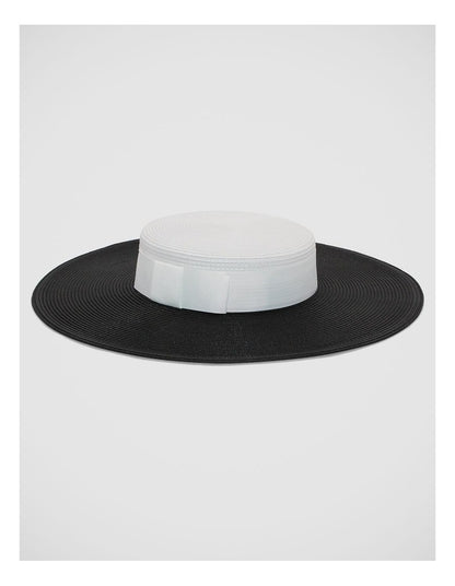 Hm1008 Domino Racewear Hat in Blackwhite