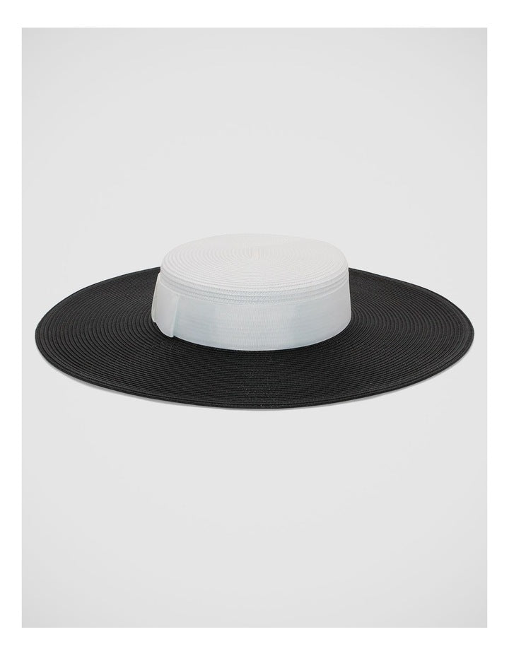 Hm1008 Domino Racewear Hat in Blackwhite