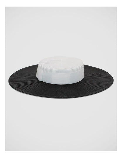 Hm1008 Domino Racewear Hat in Blackwhite
