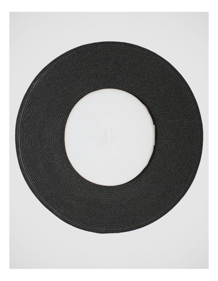 Hm1008 Domino Racewear Hat in Blackwhite