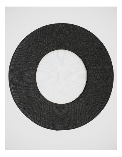 Hm1008 Domino Racewear Hat in Blackwhite