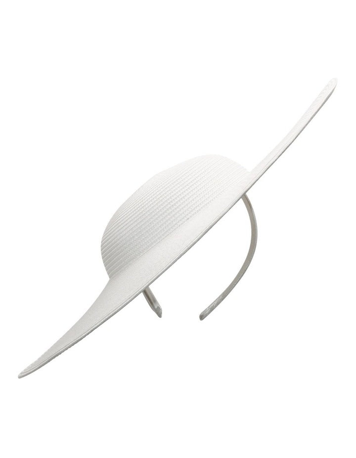 Hm0805 Mona Racewear Hat in White