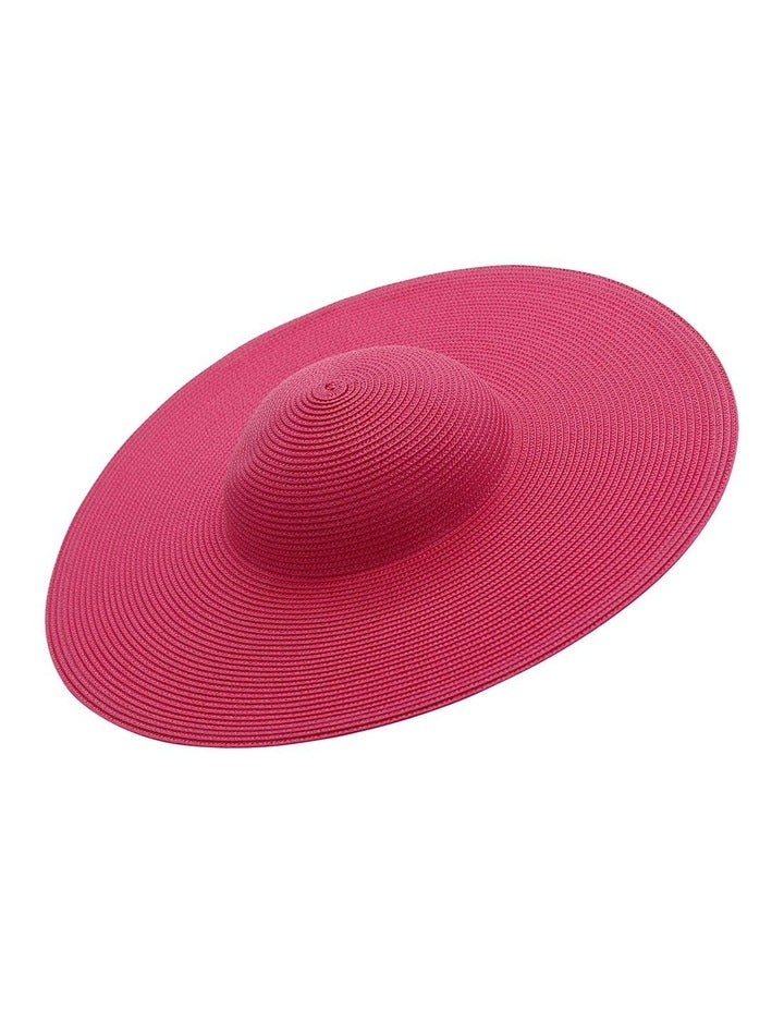 Hm0805 Mona Racewear Hat in Hot Pink