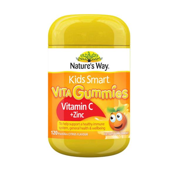 NATURE'S WAY KID SMART VITA GUMMIES VITAMIN C + ZINC