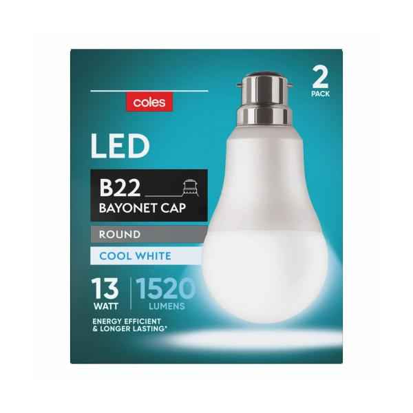 Light Globes Led Gls Bc 13W 1520Lum 4000K