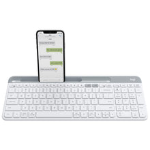 Logitech K580 Slim Multi-Device Wireless Keyboard (White)