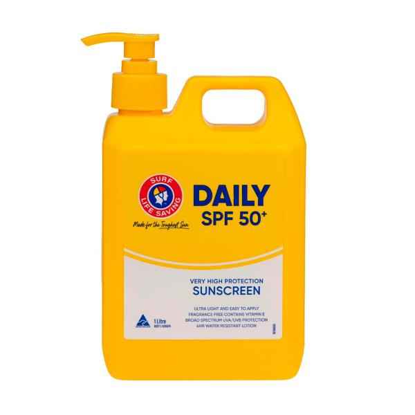 SURF LIFE SAVING SPF50+ SUNSCREEN 1 LITRE