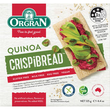 Orgran Gluten Free Crispbread Quinoa 125g