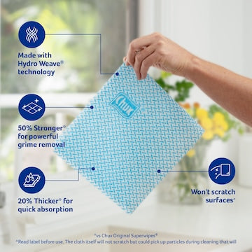 Chux Heavy Duty Superwipes Roll 25 pack
