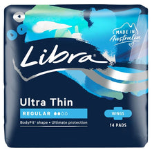 Libra Ultra Thin Regular Pads - 14 Pack