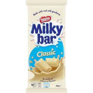 Milkybar White Choc Block 170g