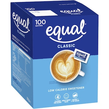 Equal Sweetener Sachets 100 pack