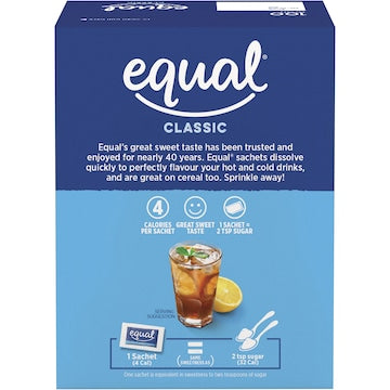 Equal Sweetener Sachets 100 pack