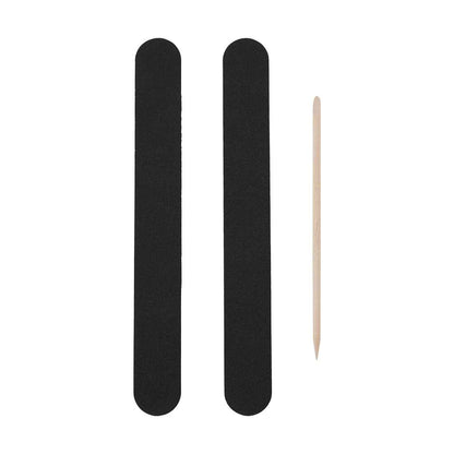 3 Pack Cushioned Nail Shapers and Cuticle Stick