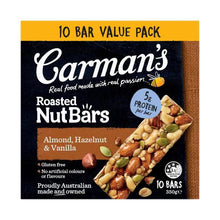 CARMANS ALMOND- HAZELNUT & VANILLA 10PK