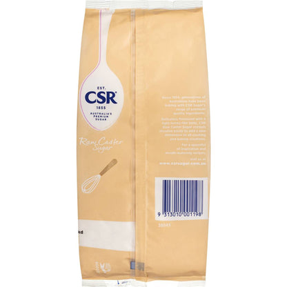 CSR Caster Sugar Raw 750g