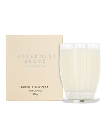 Burnt Fig & Pear Large Soy Candle 370g