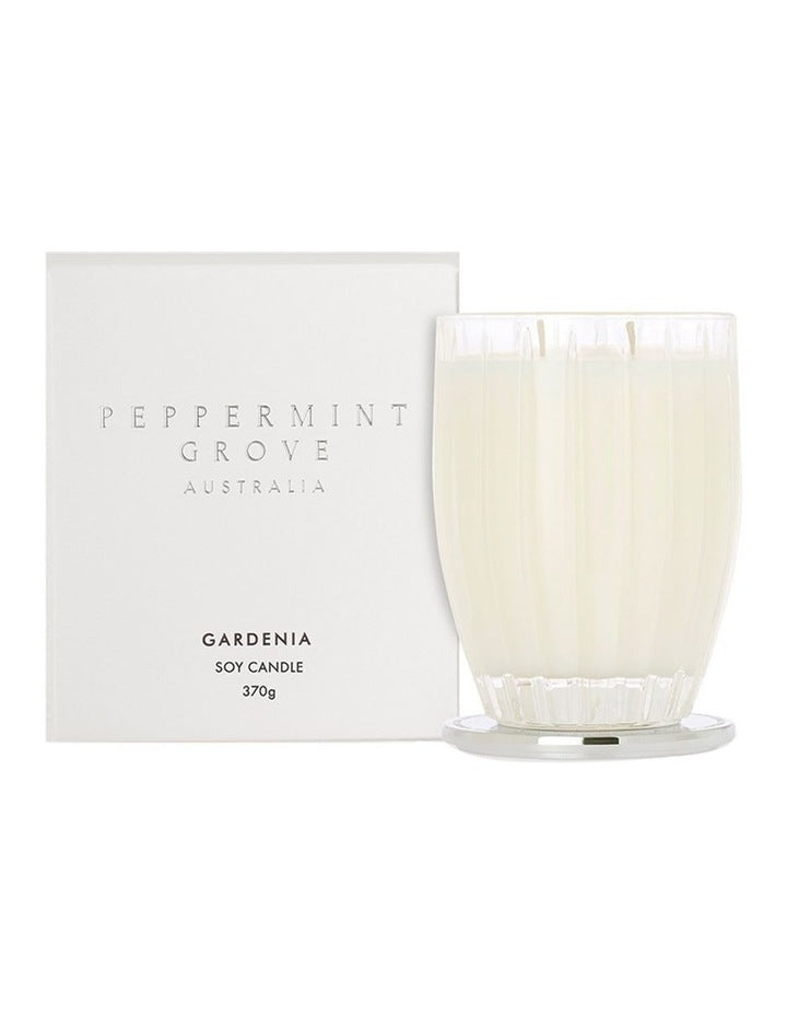 Gardenia Large Soy Candle 370g