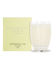Lemongrass & Lime Large Soy Candle 370g